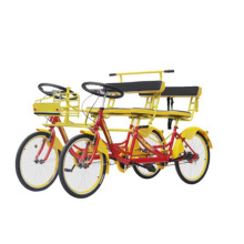 Colorful 2 wheels for 2 person cycling/touring bicycle/lovers best bike